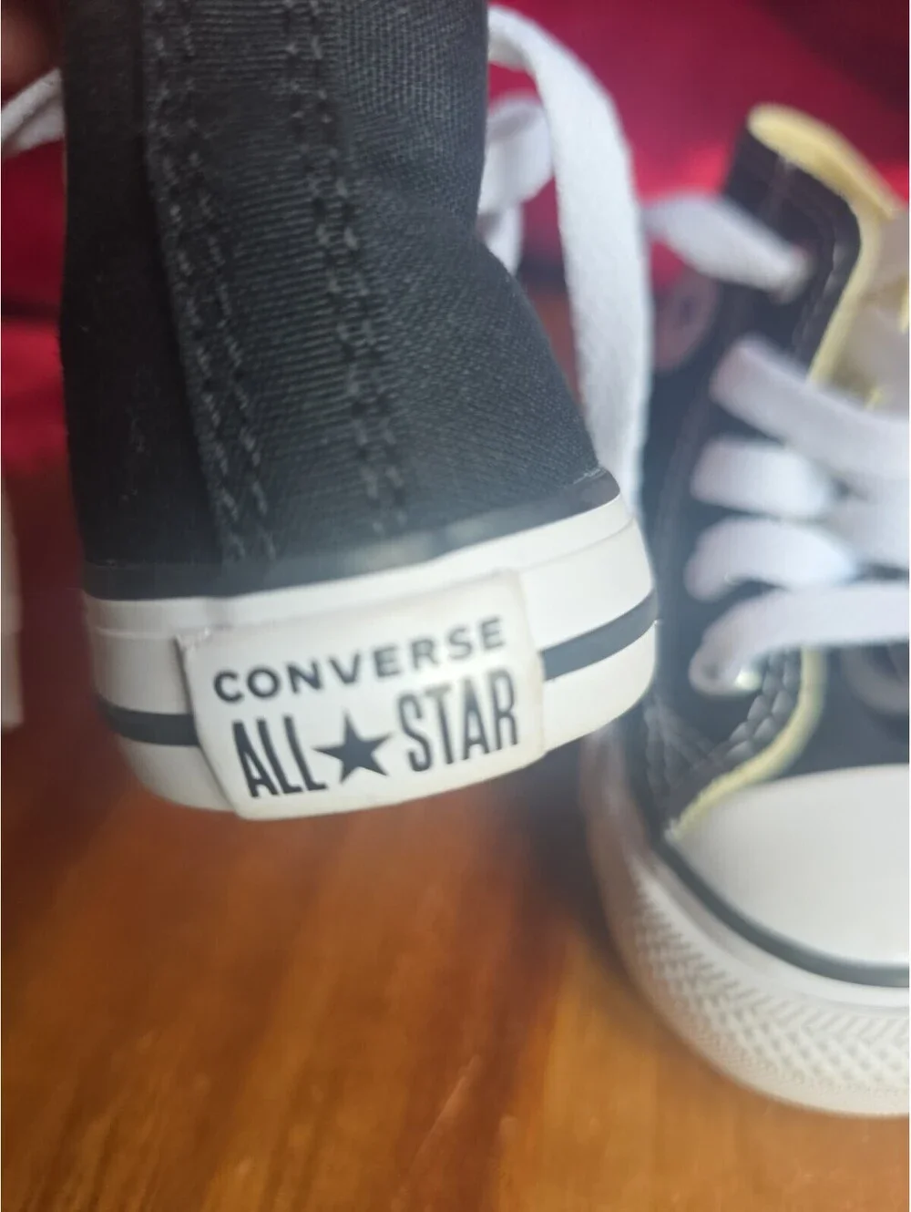 Converse Toddlers Chuck Taylor All Star Core Hi Top 7J231 Black Size 4 New